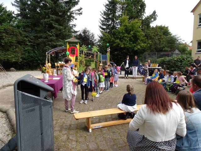 Einschulungsgottesdienst an der Pottlandschule