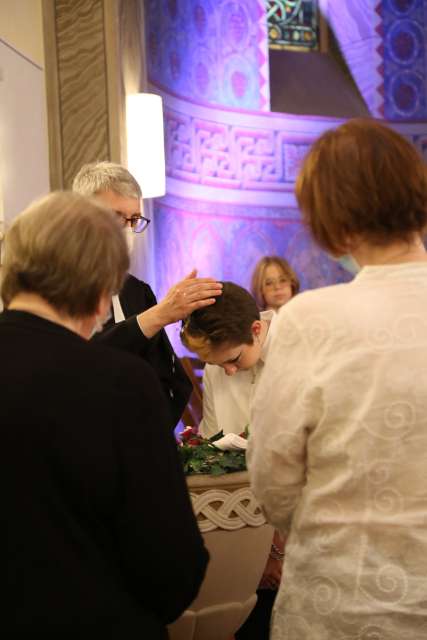 Abendmahlsgottesdienst der Konfirmanden in der St. Franziskuskirche