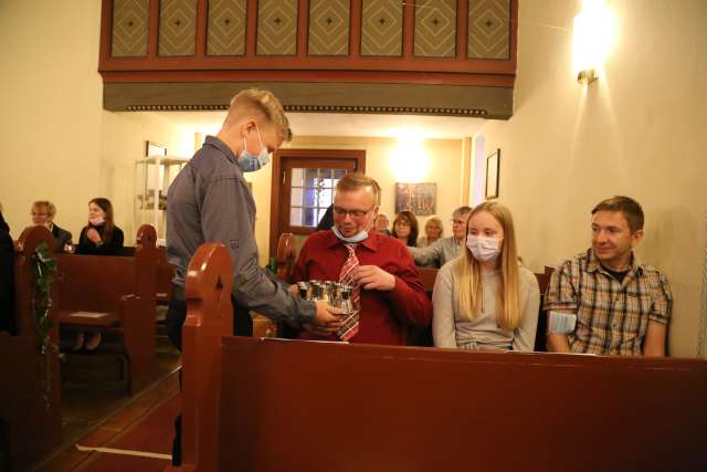 Abendmahlsgottesdienst der Konfirmanden in der St. Franziskuskirche