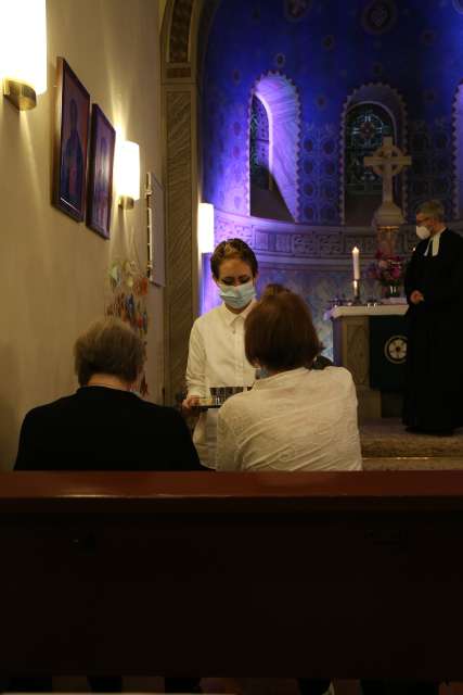 Abendmahlsgottesdienst der Konfirmanden in der St. Franziskuskirche