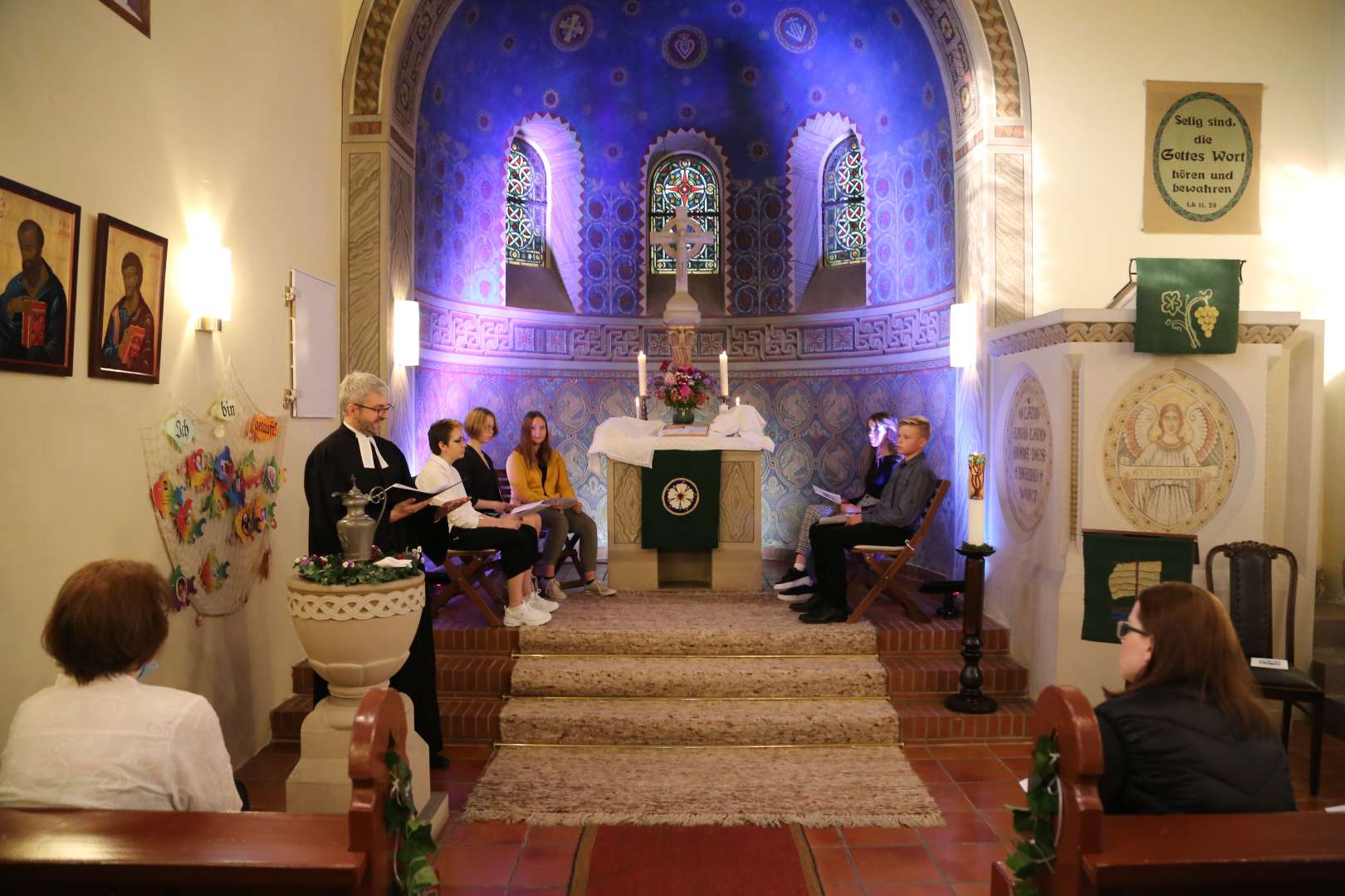 Abendmahlsgottesdienst der Konfirmanden in der St. Franziskuskirche