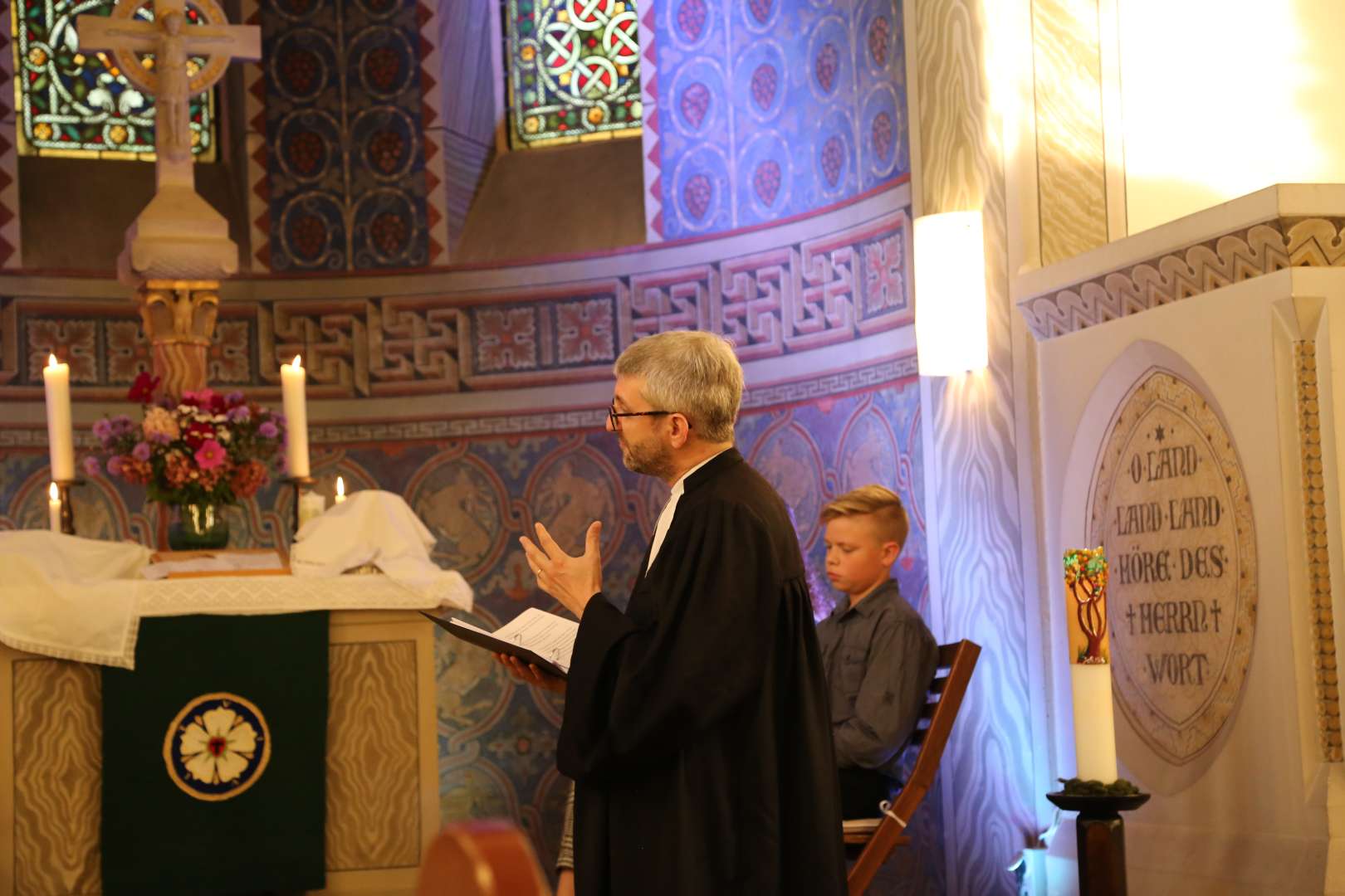 Abendmahlsgottesdienst der Konfirmanden in der St. Franziskuskirche