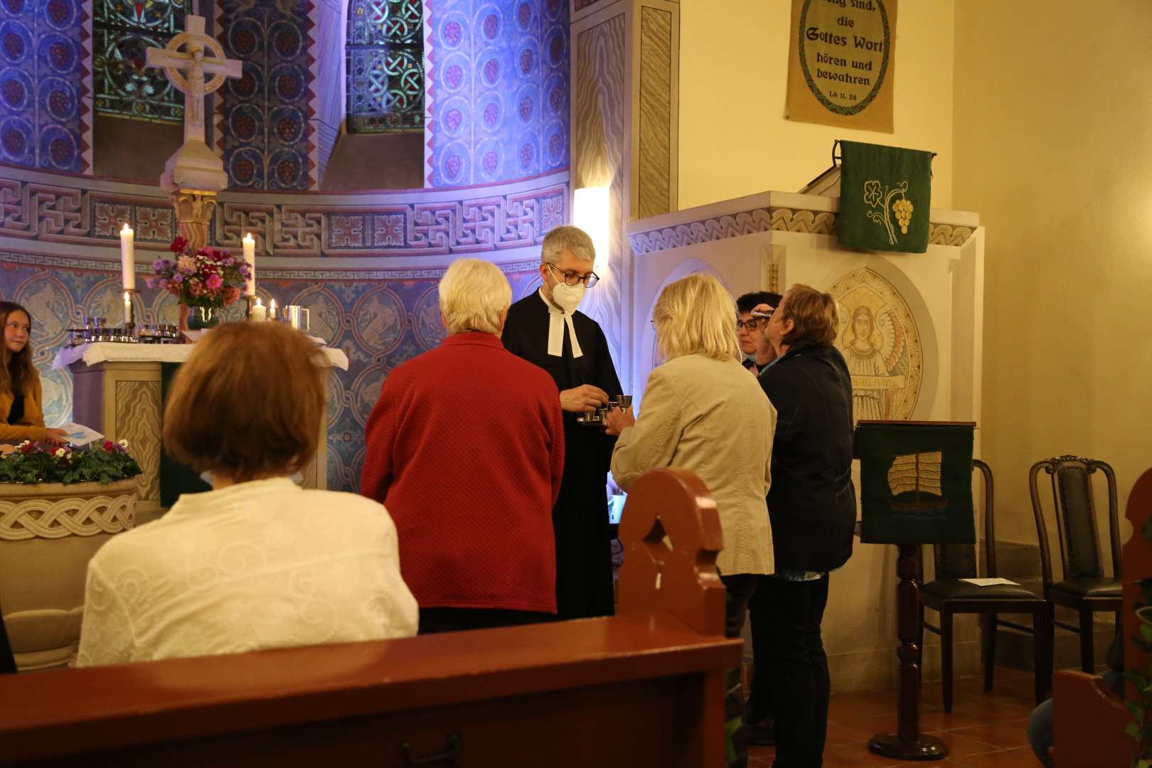 Abendmahlsgottesdienst der Konfirmanden in der St. Franziskuskirche