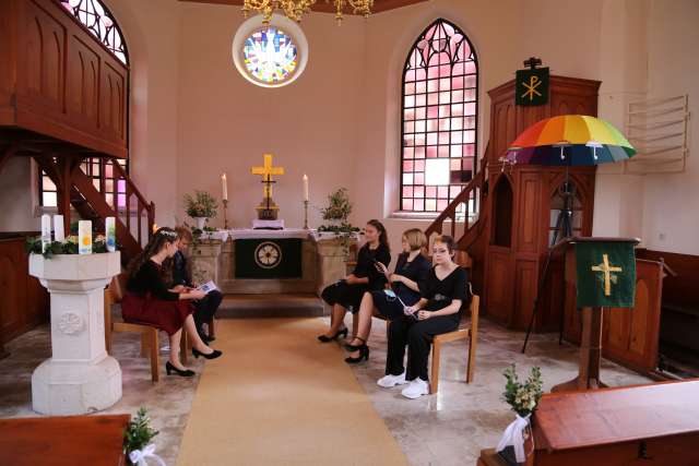 Konfirmation der Kirchengemeinde Coppengrave in der St. Maternuskapelle