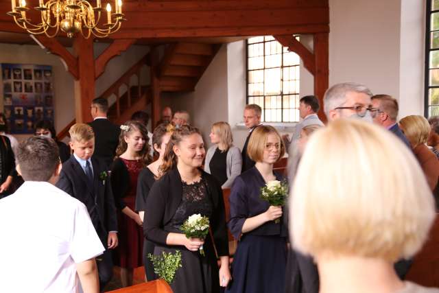 Konfirmation der Kirchengemeinde Coppengrave in der St. Maternuskapelle