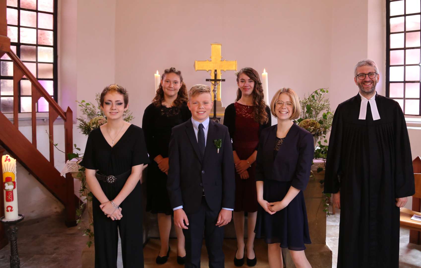 Konfirmation der Kirchengemeinde Coppengrave in der St. Maternuskapelle