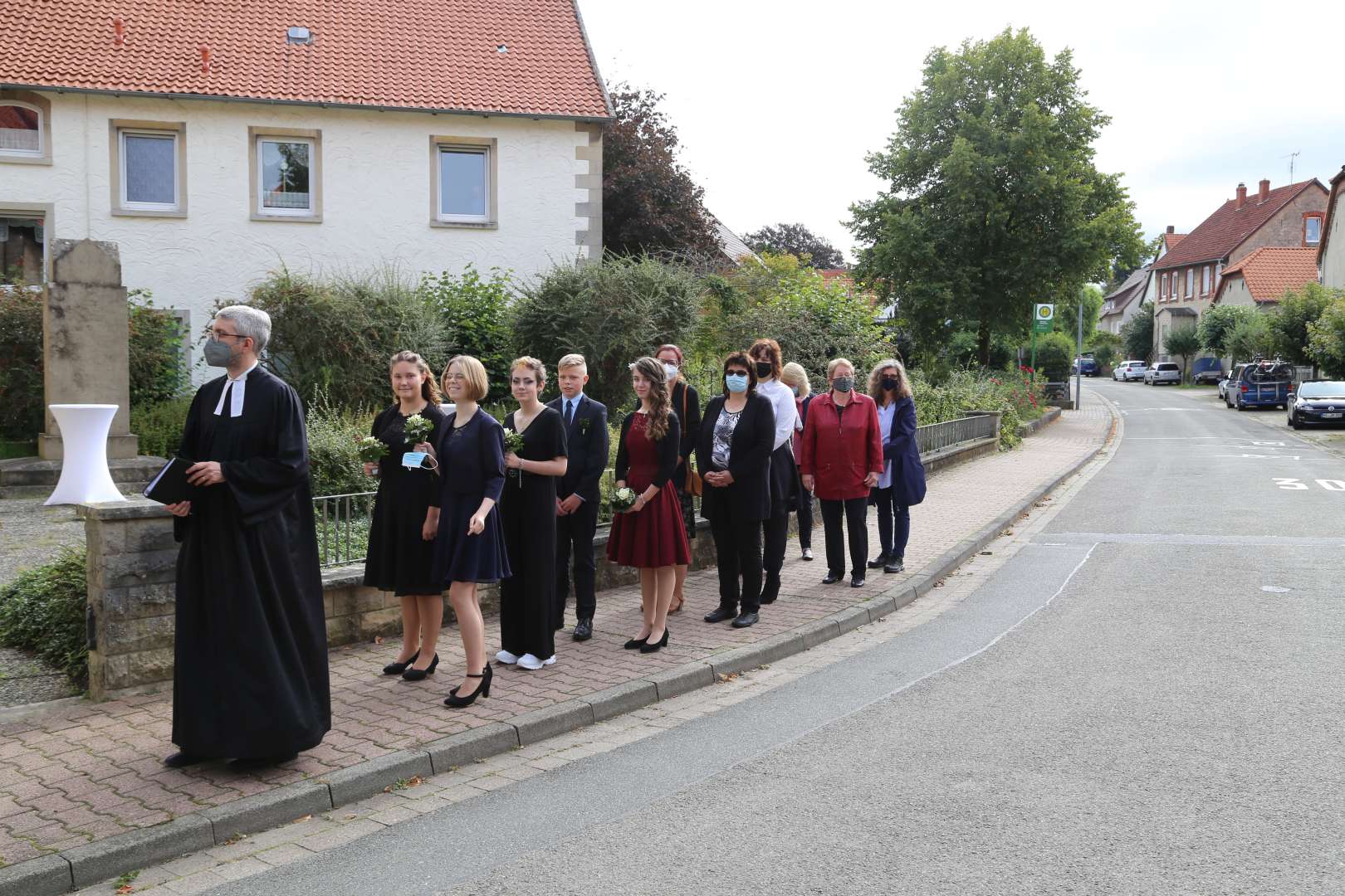 Konfirmation der Kirchengemeinde Coppengrave in der St. Maternuskapelle