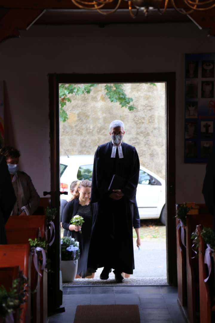 Konfirmation der Kirchengemeinde Coppengrave in der St. Maternuskapelle