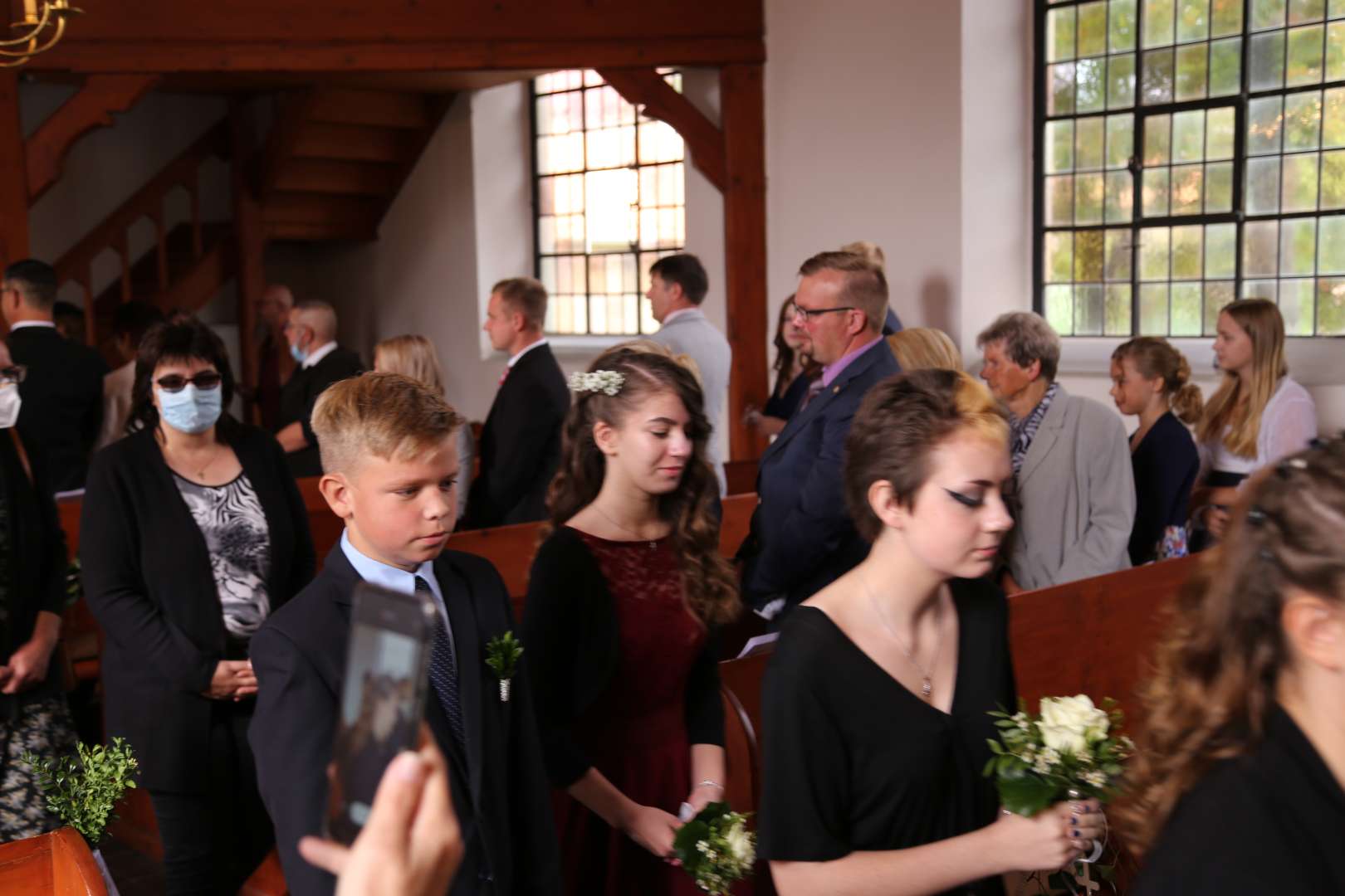 Konfirmation der Kirchengemeinde Coppengrave in der St. Maternuskapelle