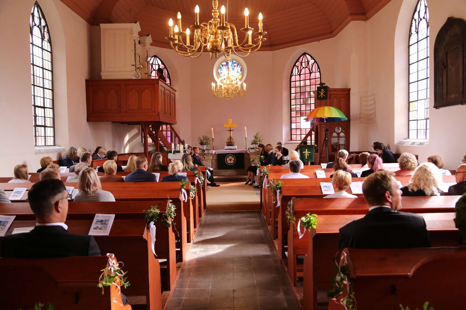 Konfirmation der Kirchengemeinde Coppengrave in der St. Maternuskapelle