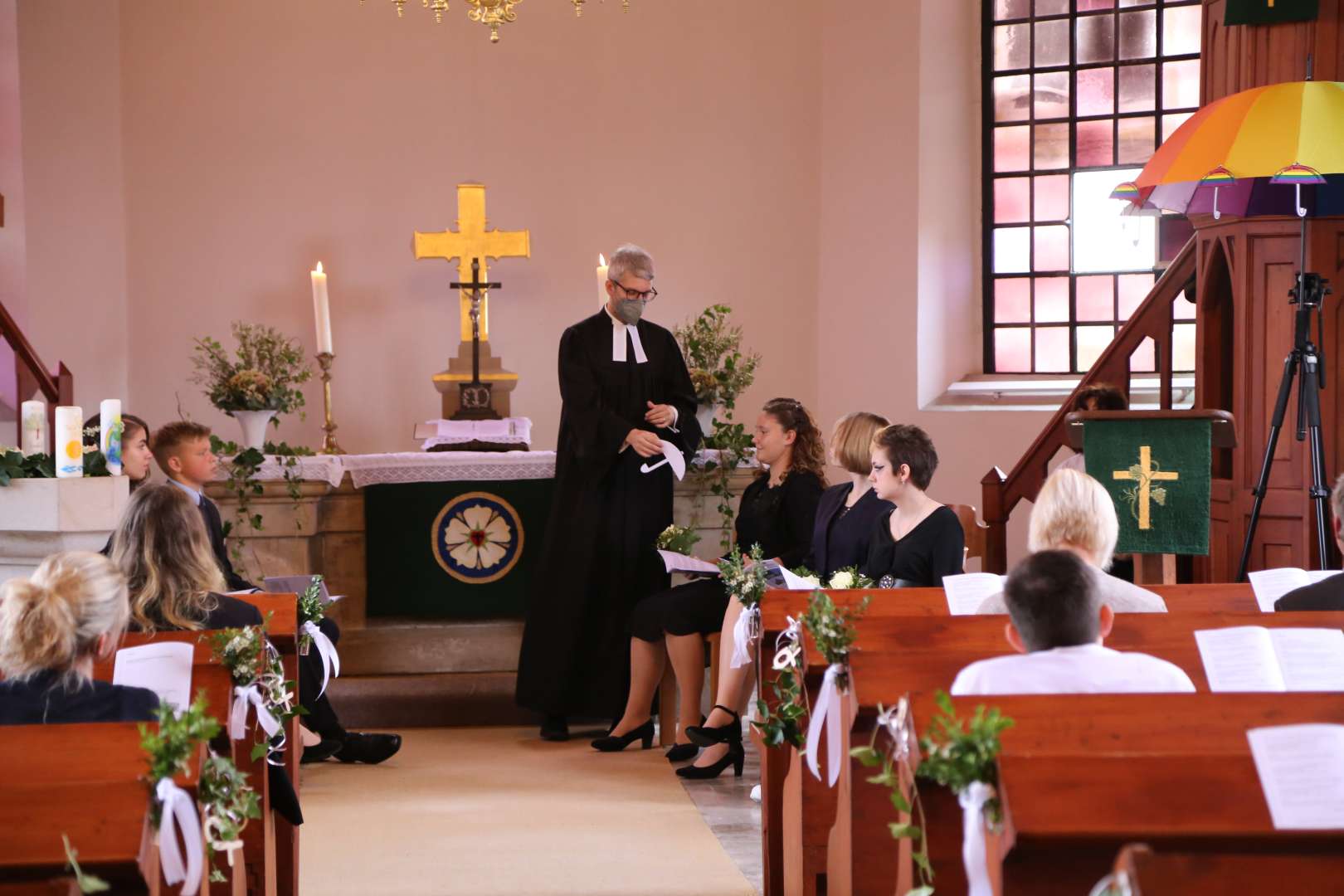 Konfirmation der Kirchengemeinde Coppengrave in der St. Maternuskapelle