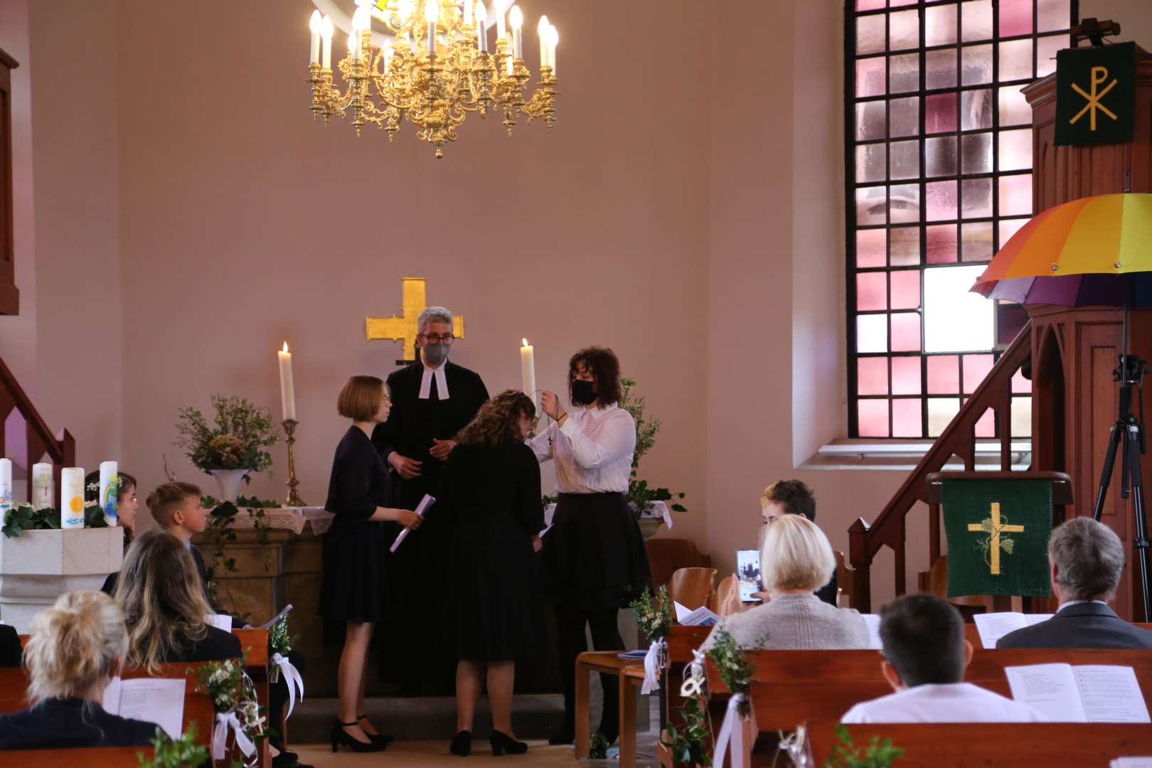 Konfirmation der Kirchengemeinde Coppengrave in der St. Maternuskapelle