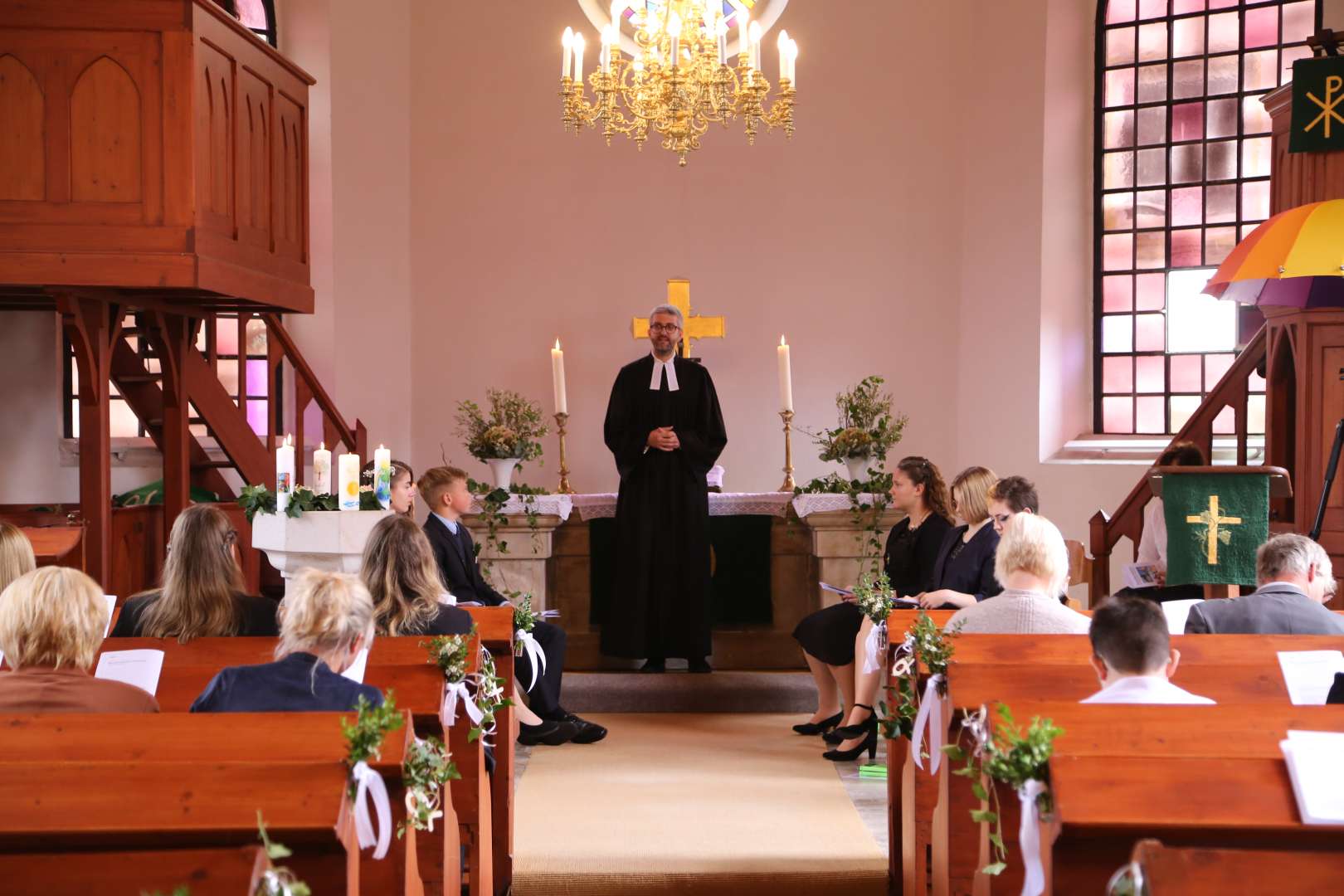 Konfirmation der Kirchengemeinde Coppengrave in der St. Maternuskapelle