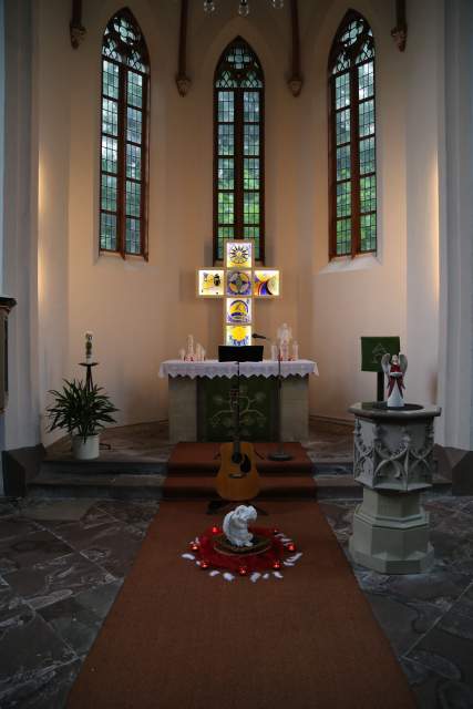 Engelkonzert mit Caroline Berndt-Uhde in der Kirche in Grünenplan