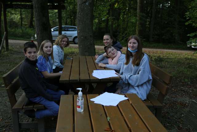 Konfirmandenunterricht Open Air an der Köhlerhütte