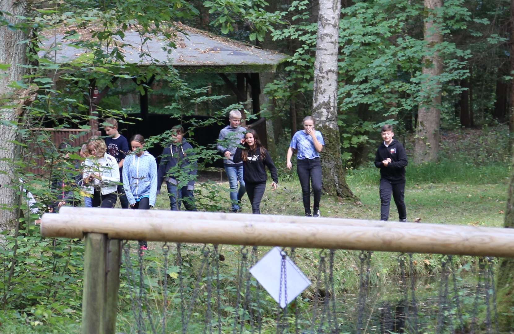 Konfirmandenunterricht Open Air an der Köhlerhütte