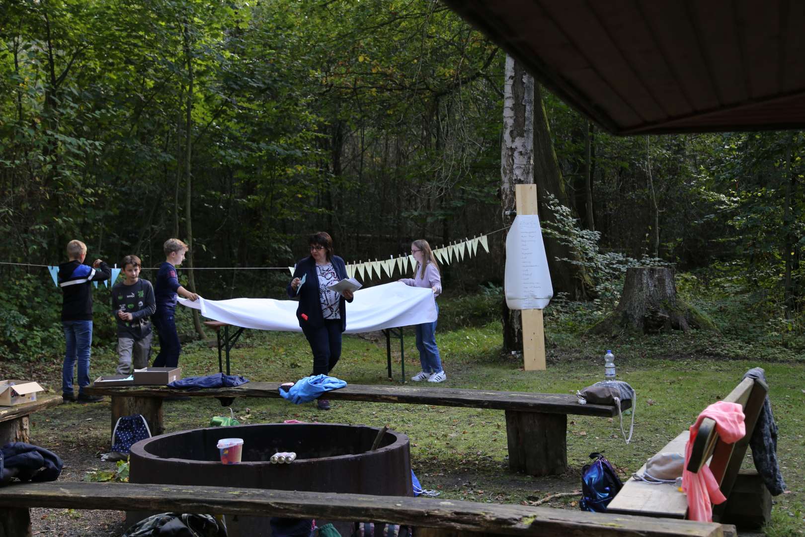 Konfirmandenunterricht Open Air an der Köhlerhütte