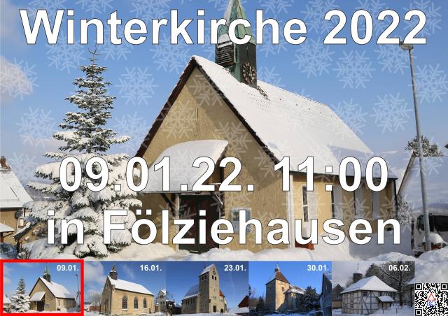 Winterkirche startet in Fölziehausen