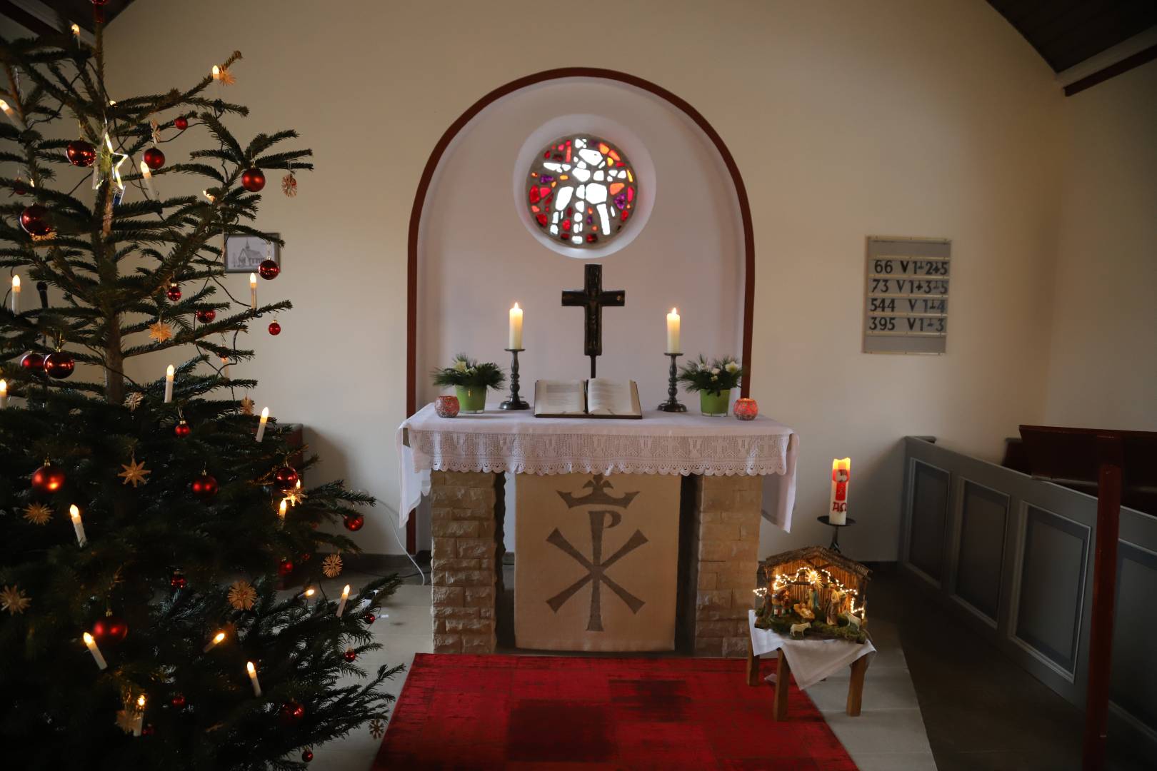 Start Winterkirche in Fölziehausen