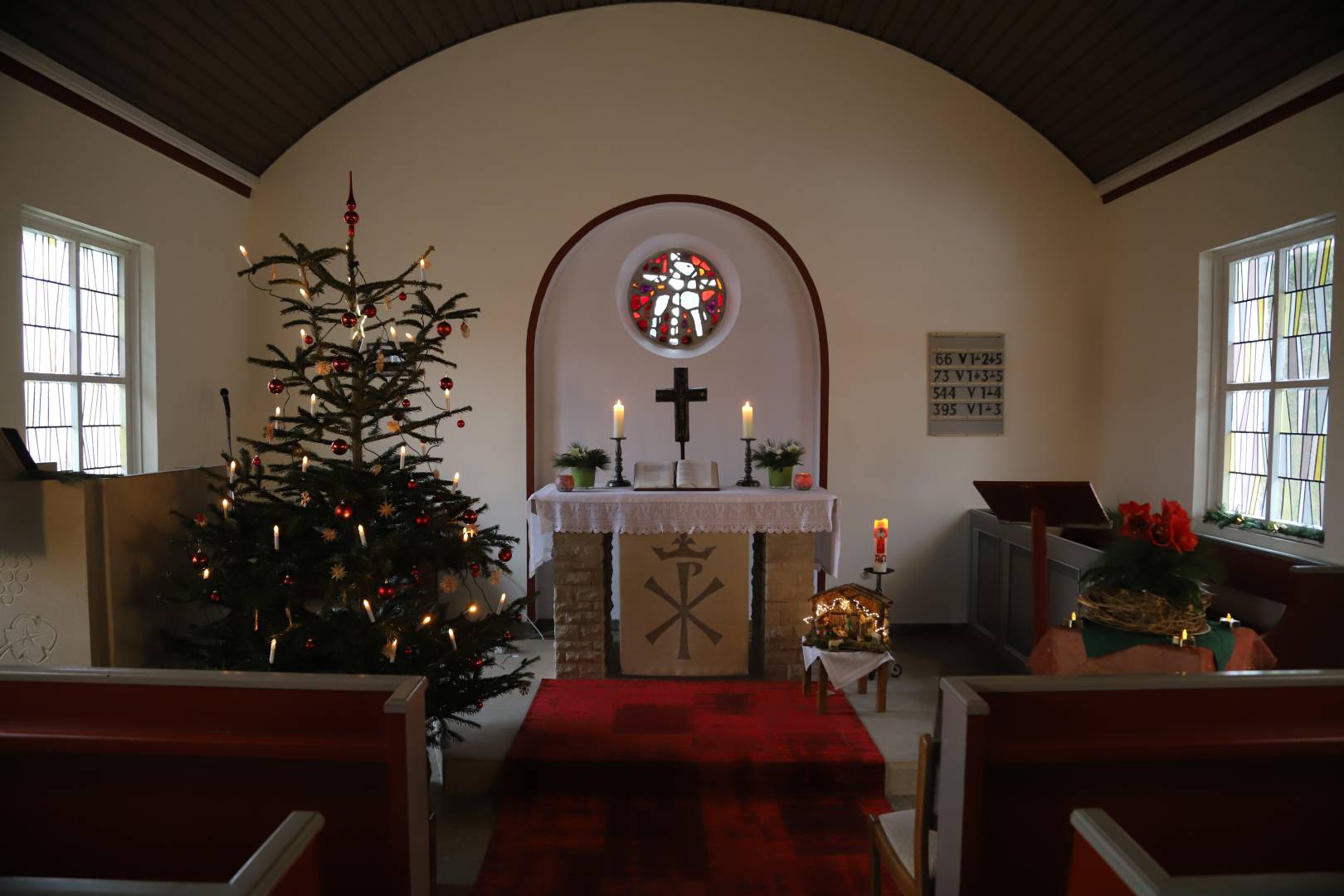 Start Winterkirche in Fölziehausen