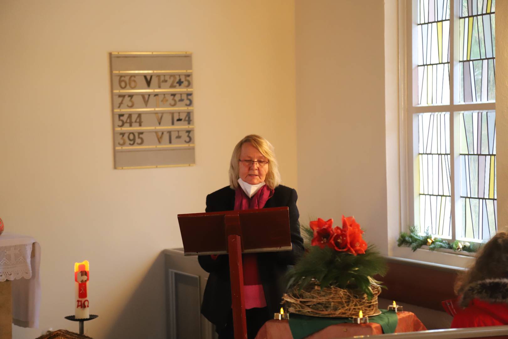 Start Winterkirche in Fölziehausen