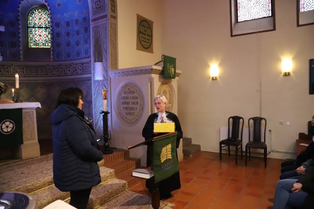 3. Winterkirche in Coppengrave mit Verabschiedung von Pastorin Haase