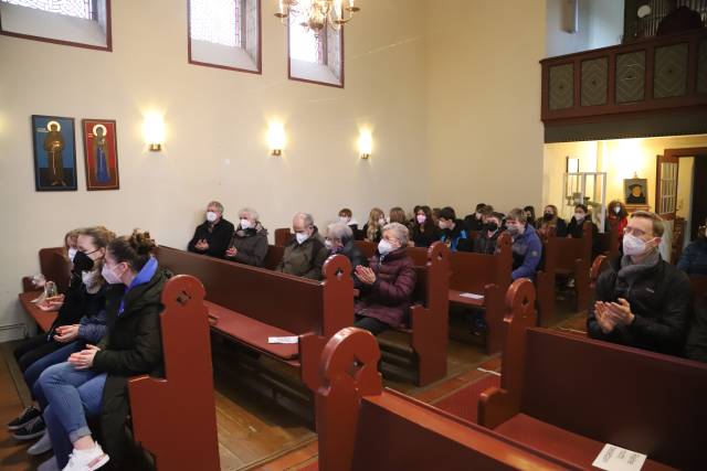 3. Winterkirche in Coppengrave mit Verabschiedung von Pastorin Haase