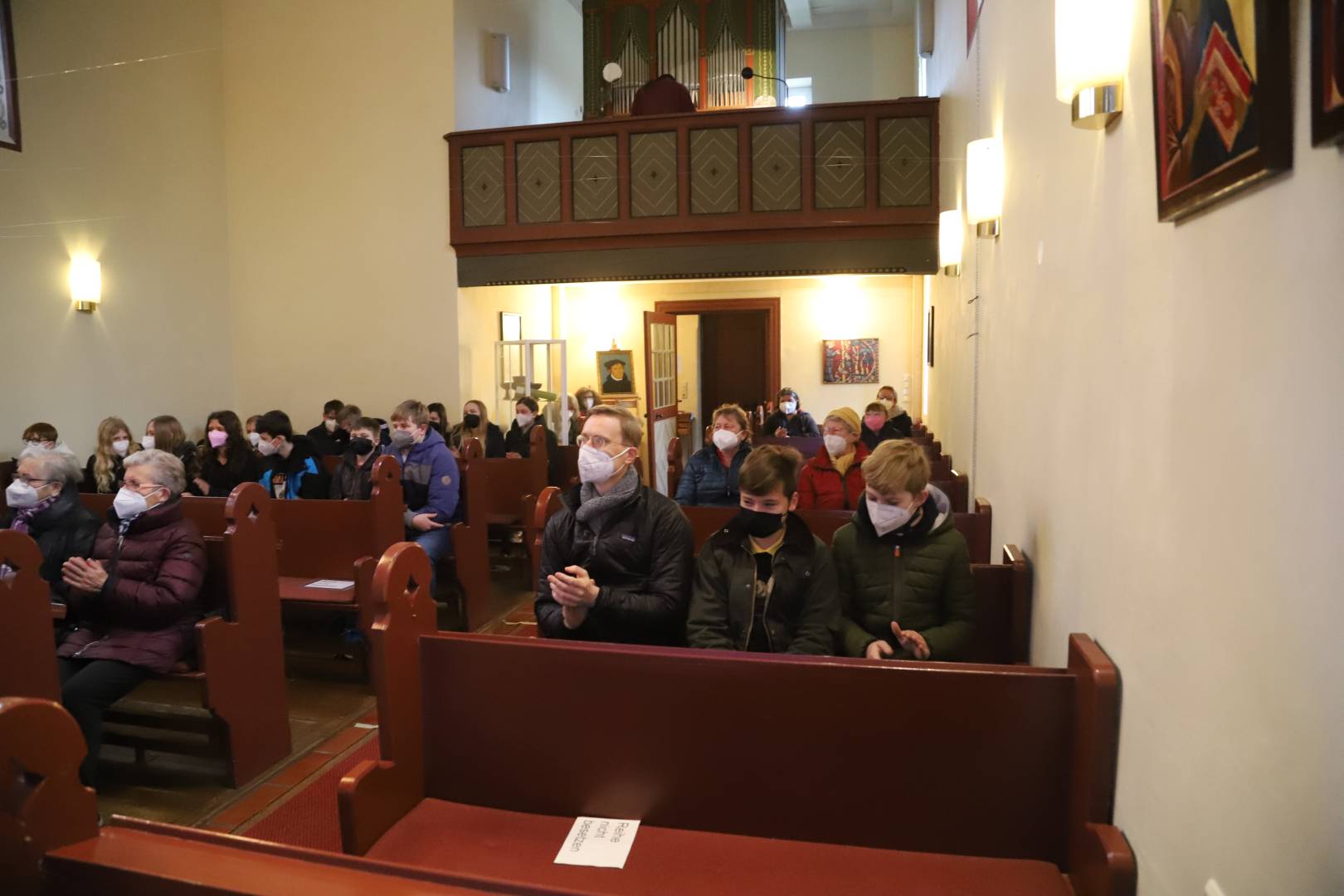 3. Winterkirche in Coppengrave mit Verabschiedung von Pastorin Haase