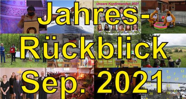 Jahresrückblick September 2021