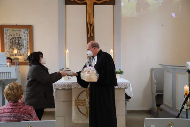 Abschluss der Winterkirche in Capellenhagen