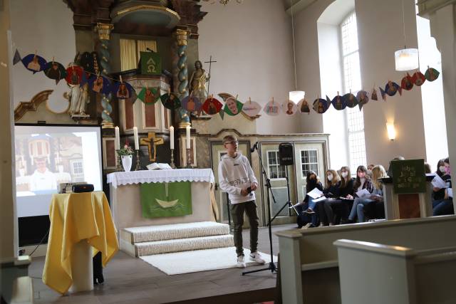 Vorstellungsgottesdienst der Konfirmanden