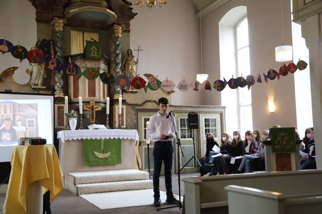 Vorstellungsgottesdienst der Konfirmanden