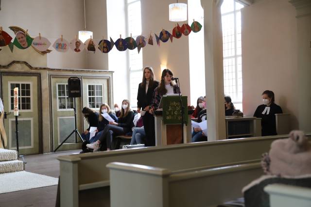 Vorstellungsgottesdienst der Konfirmanden