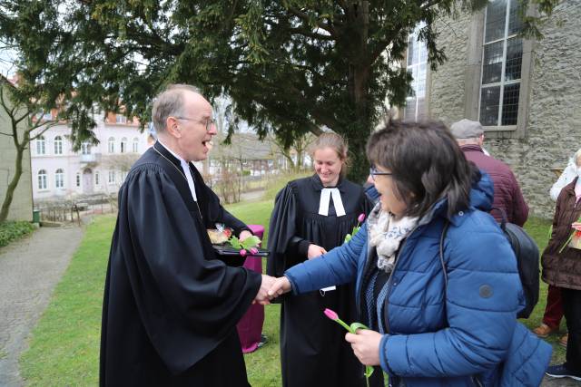 Landesbischof Meister besucht die Kirchengemeinde Duingen