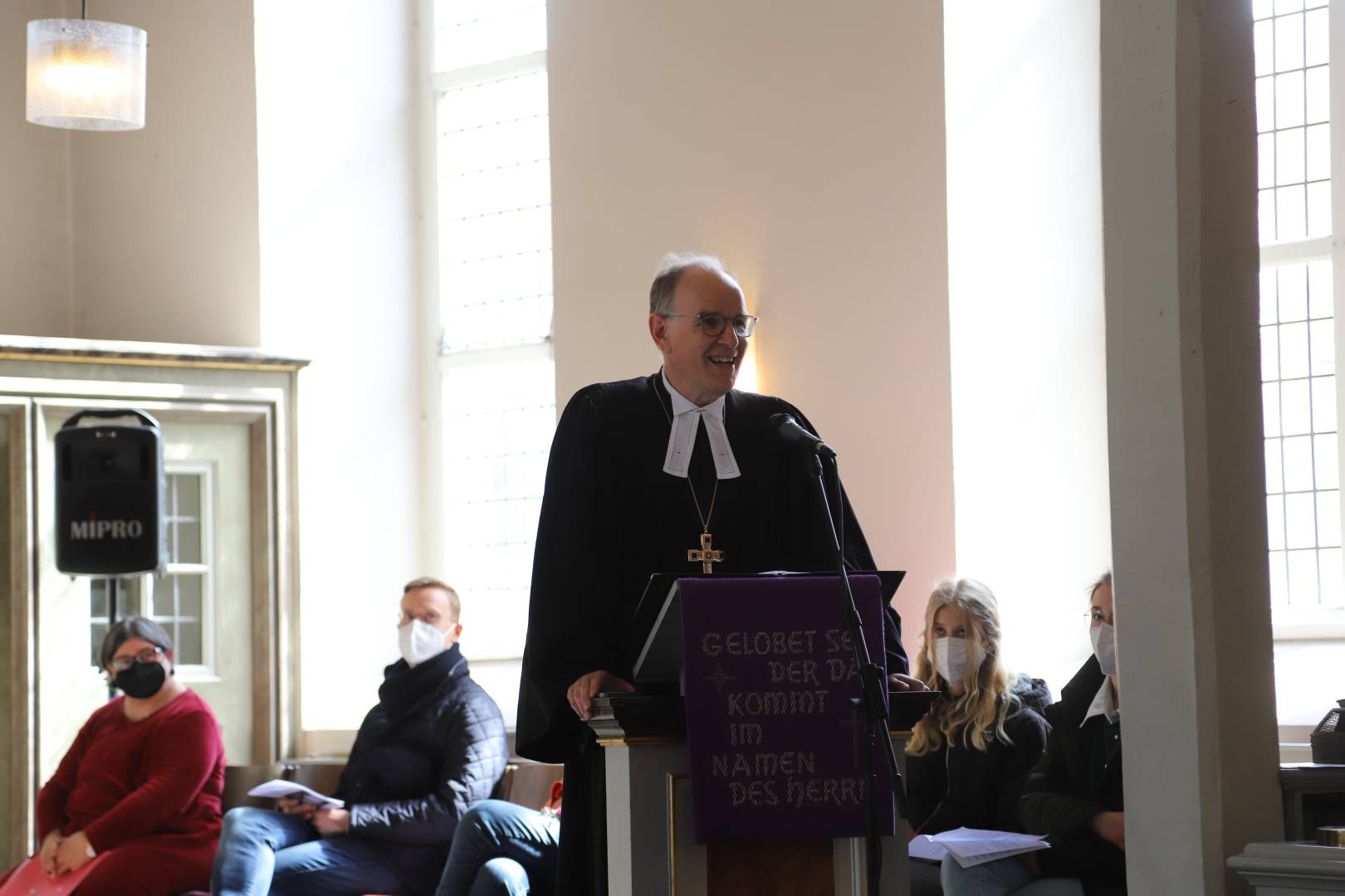 Landesbischof Meister besucht die Kirchengemeinde Duingen