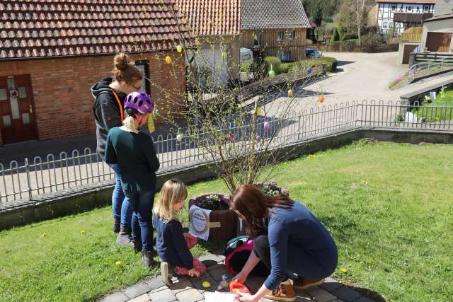 Osternestaktion in der Kirchengemeinde Coppengrave