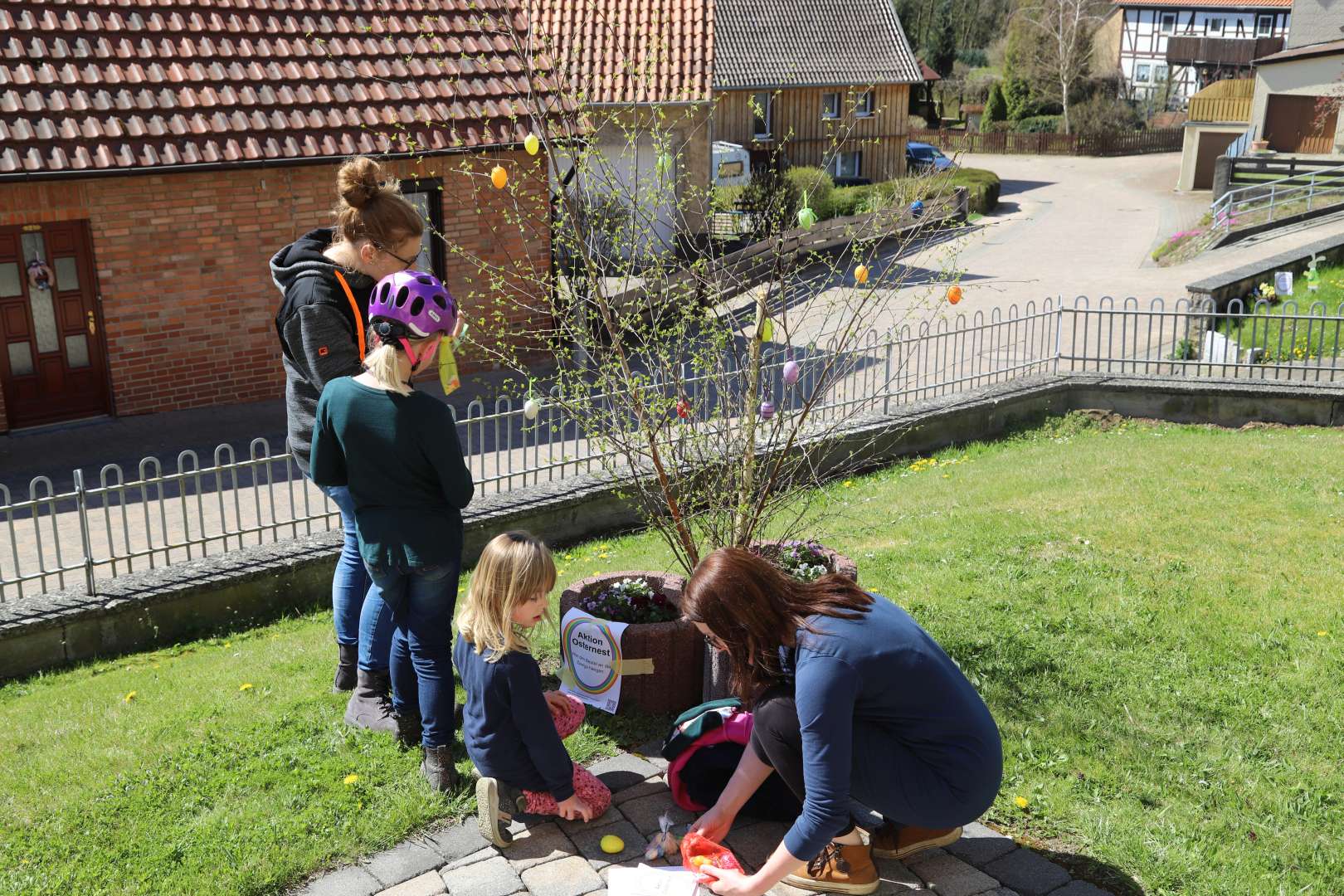 Osternestaktion in der Kirchengemeinde Coppengrave