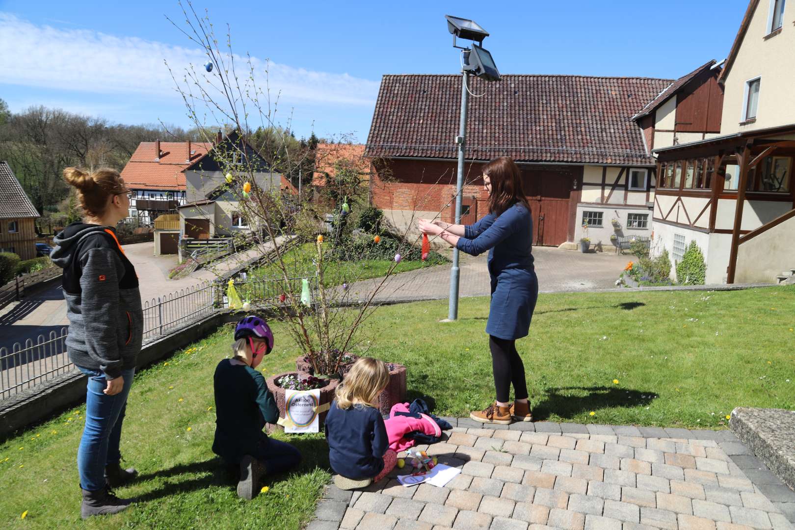 Osternestaktion in der Kirchengemeinde Coppengrave