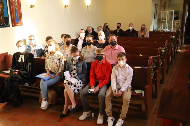 Abendmahlsgottesdienst der Konfirmanden in der St. Franziskuskirche