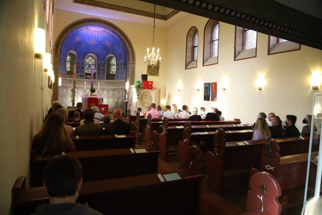 Abendmahlsgottesdienst der Konfirmanden in der St. Franziskuskirche