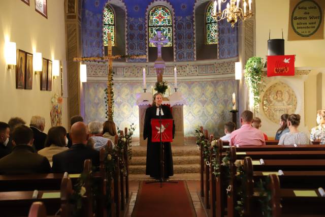 Abendmahlsgottesdienst der Konfirmanden in der St. Franziskuskirche