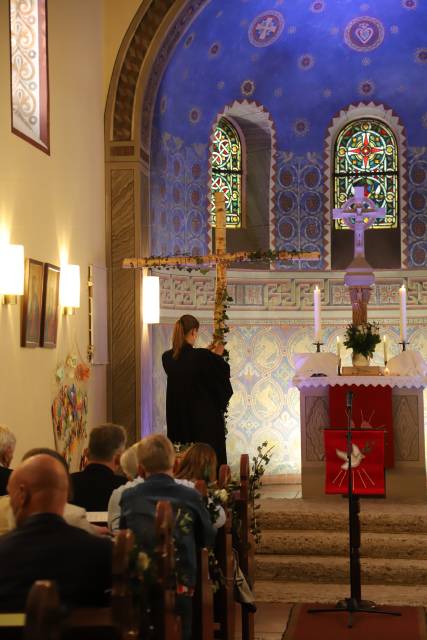 Abendmahlsgottesdienst der Konfirmanden in der St. Franziskuskirche