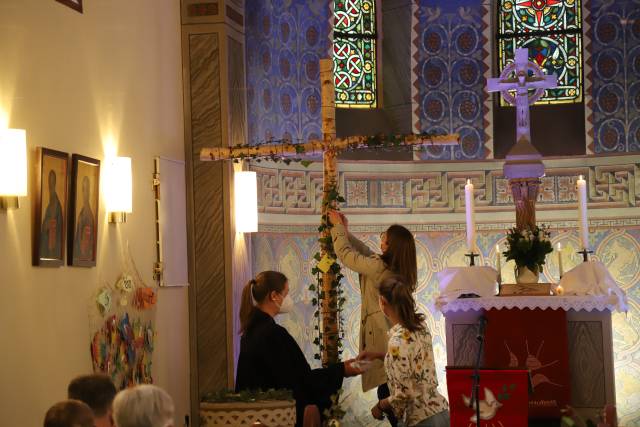 Abendmahlsgottesdienst der Konfirmanden in der St. Franziskuskirche