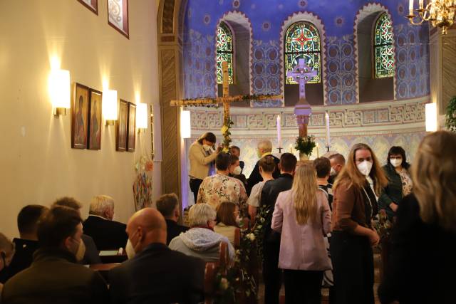 Abendmahlsgottesdienst der Konfirmanden in der St. Franziskuskirche