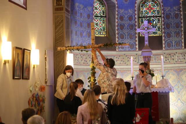 Abendmahlsgottesdienst der Konfirmanden in der St. Franziskuskirche