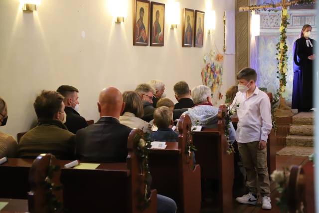 Abendmahlsgottesdienst der Konfirmanden in der St. Franziskuskirche