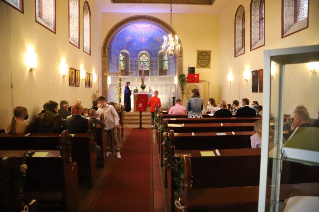 Abendmahlsgottesdienst der Konfirmanden in der St. Franziskuskirche