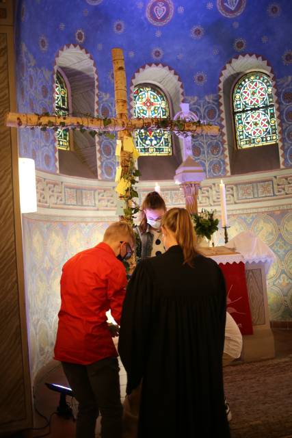 Abendmahlsgottesdienst der Konfirmanden in der St. Franziskuskirche