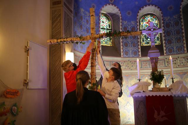 Abendmahlsgottesdienst der Konfirmanden in der St. Franziskuskirche