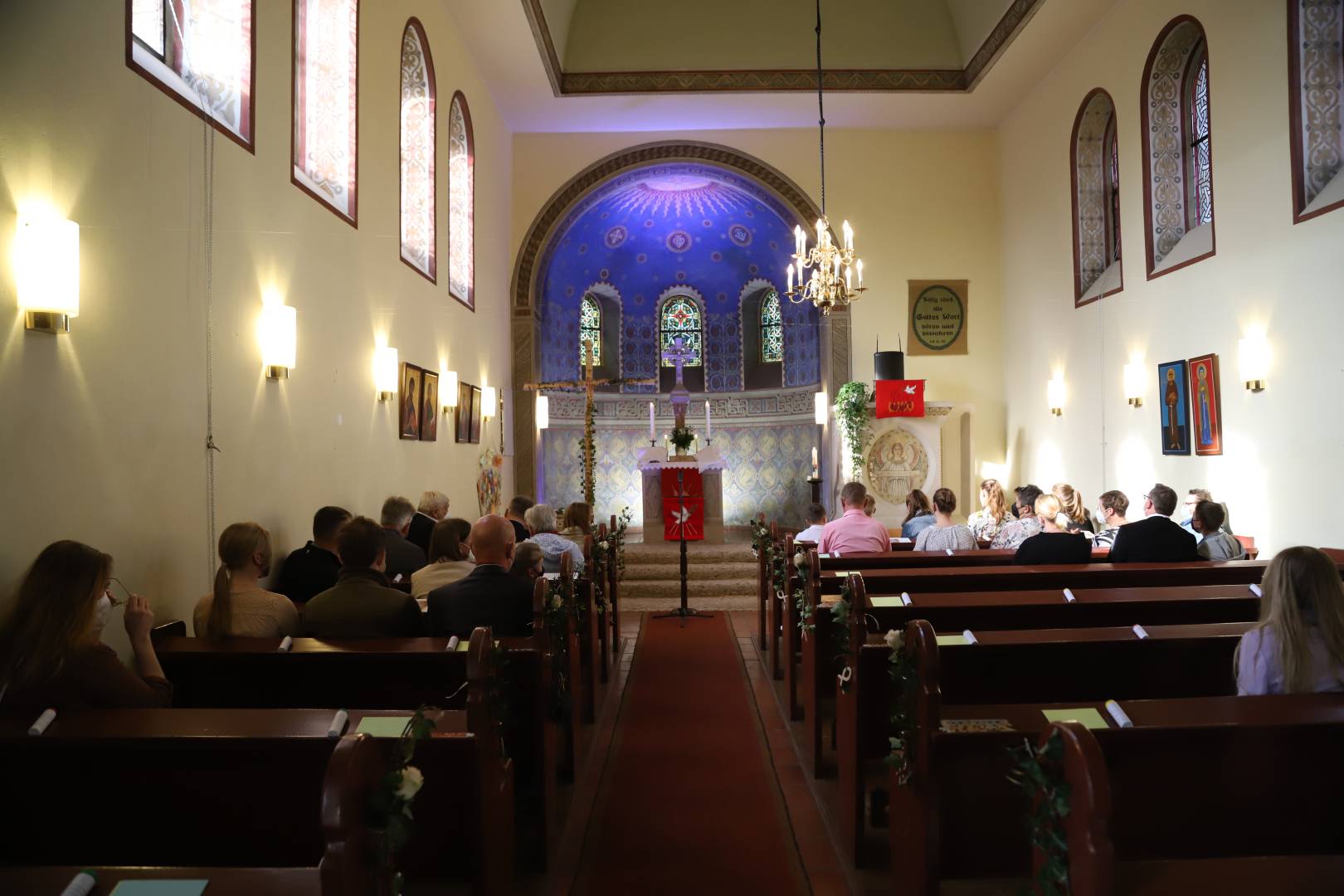 Abendmahlsgottesdienst der Konfirmanden in der St. Franziskuskirche